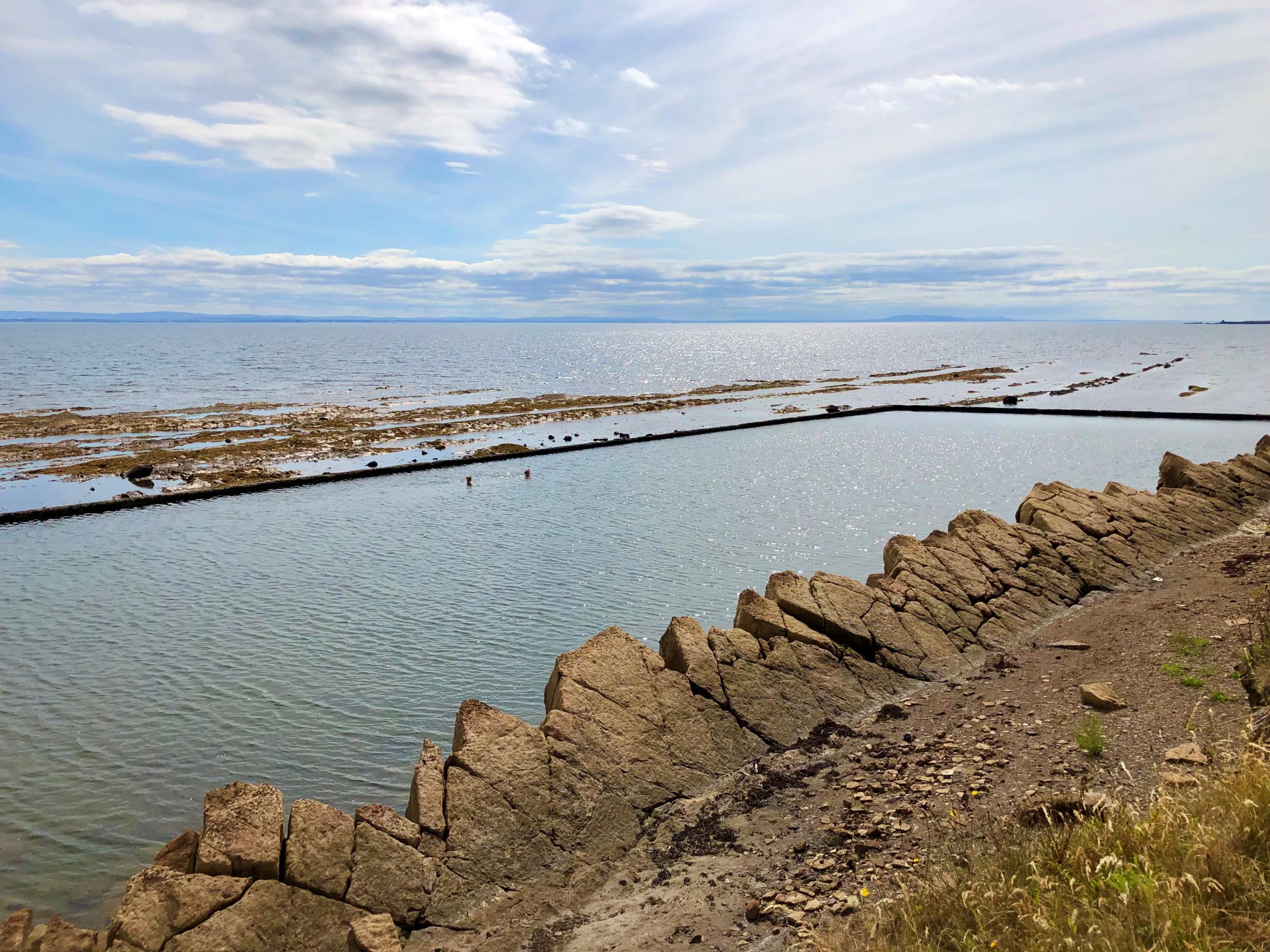 Wild swimming in Fife